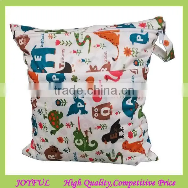 2015 Wholesale baby waterproof diaper wet bag