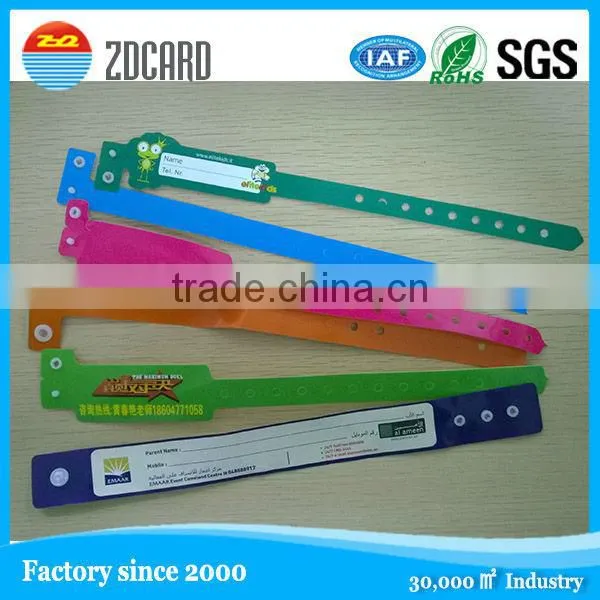 passive rfid paper wristband