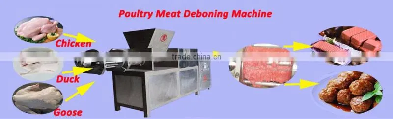 SUS304 mdm machine for chicken separator in Indonesian slaughter house