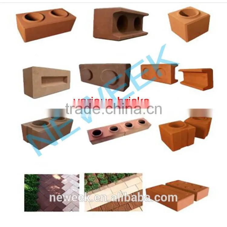Neweek hollow brick making hand press cement brick machine