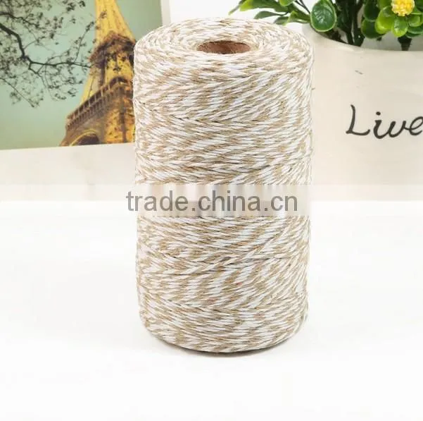 2mm 100% twisted cotton cord