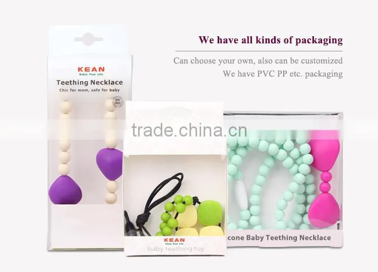 100% Non-Toxic Handmade Cool Jewellery Teething Necklace For Babies