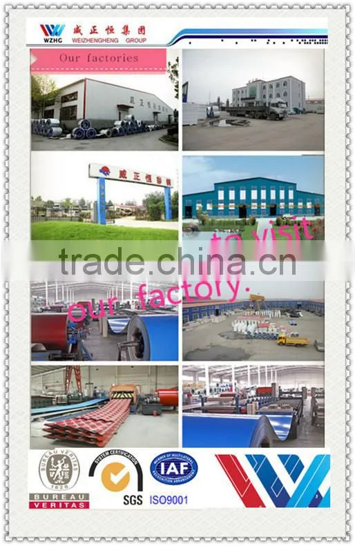 Galvanized/Aluzinc Corrugated Steel Sheet For metal roofing sheets