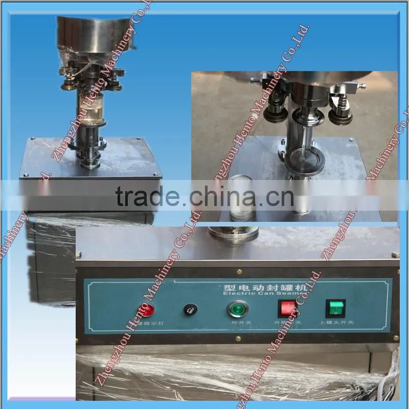 Semi Automatic Tin Can Sealing Machine China Supplier