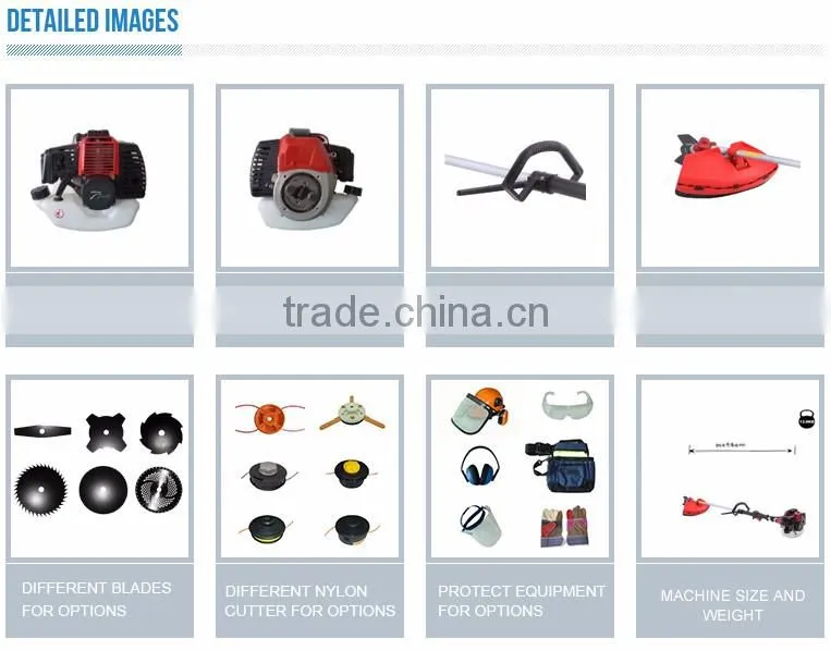 33CC garden tools gas grass trimmer/petrol brush cutter (TFG1E36F-D)