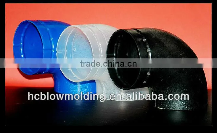 OEM Blow Molding plastic HDPE bend tube launching device bend tube PP for sale