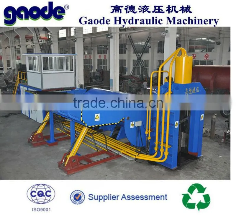 huge OEM classic fashion waste metal hydraulic baler&shear