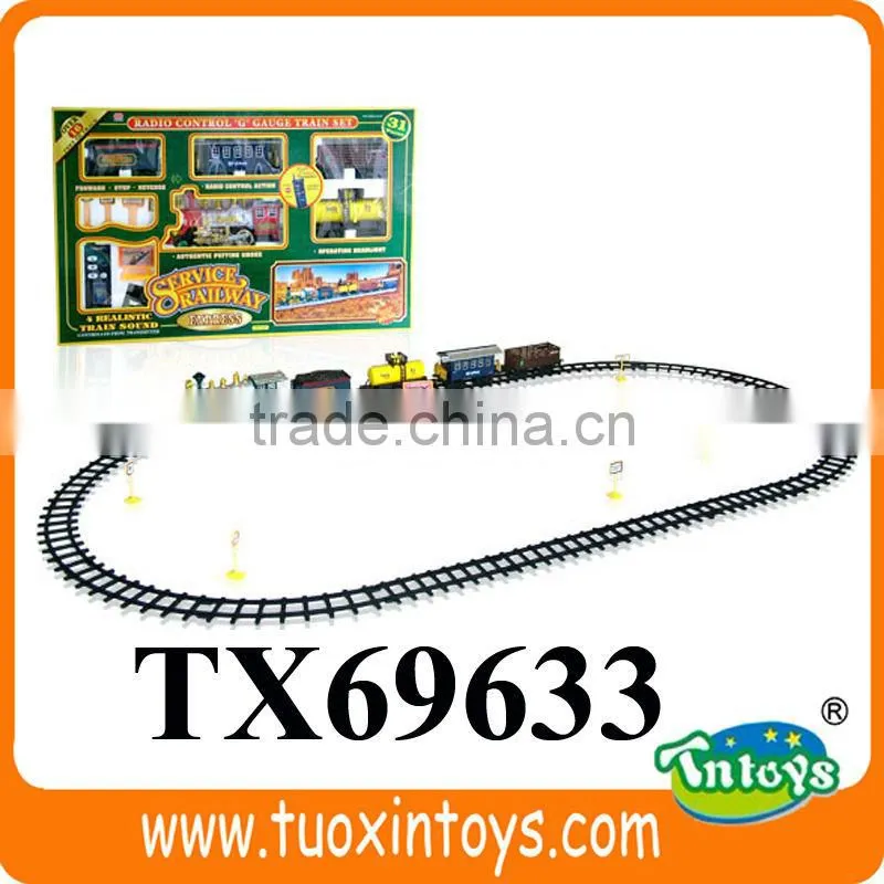 TX74197 rail diy parking lot toy
