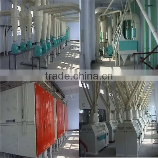 LArge small capacity automatic wheat flour milling machines with price