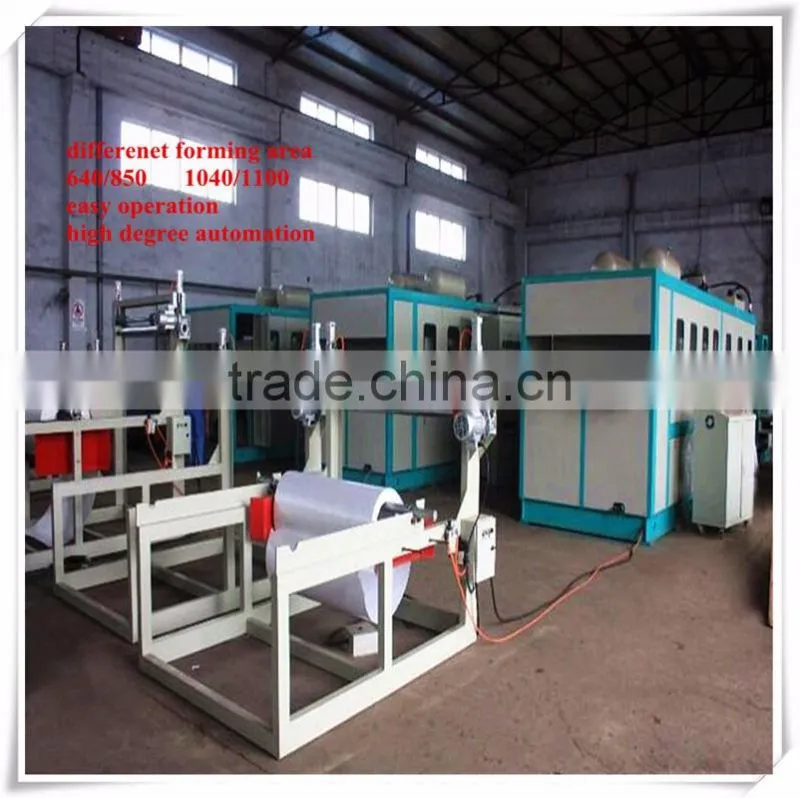 high efficiency fast food box making machine