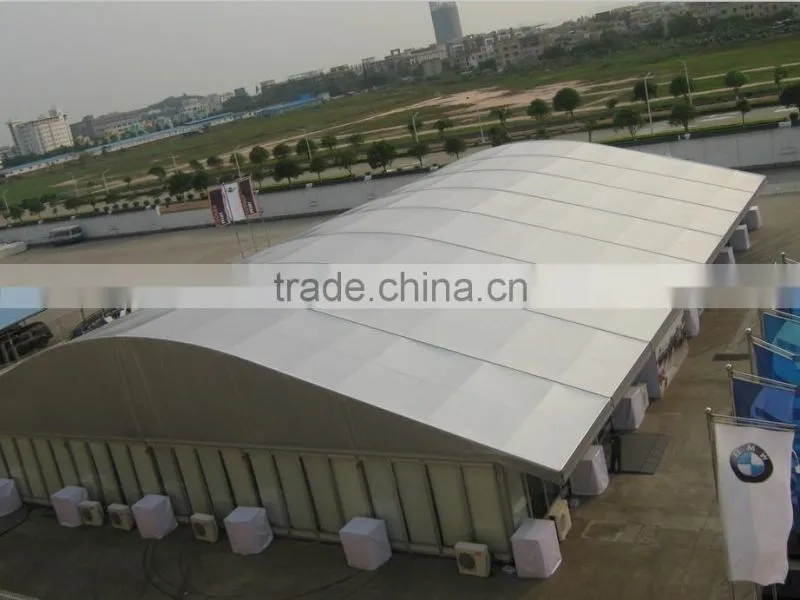 Aluminum Structure curve marquee arcum tent