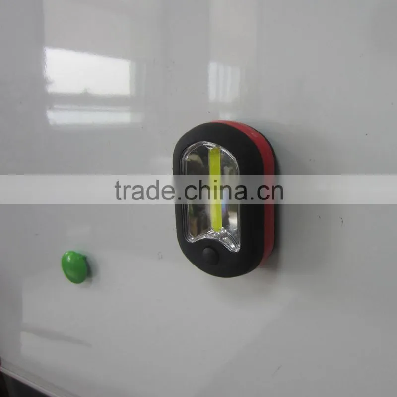 Powerful COB Flashlight With 3 LED Light