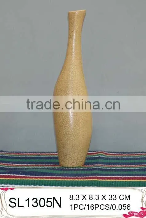 Fiberglass artistic shape flower stand vases for wedding decoration