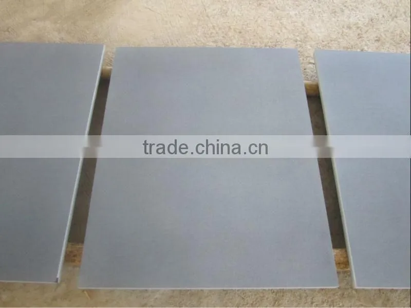Grey basalt (Hainan basalt) honed for project