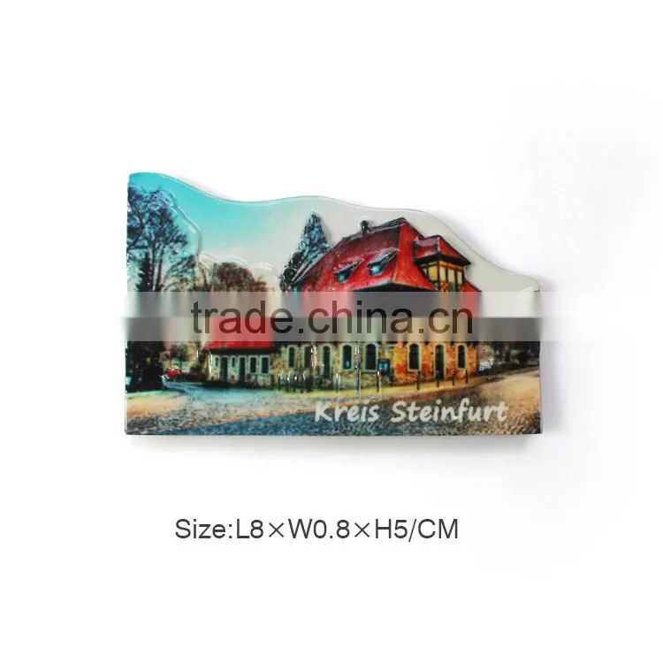 Souvenir fridge magnet for different countries