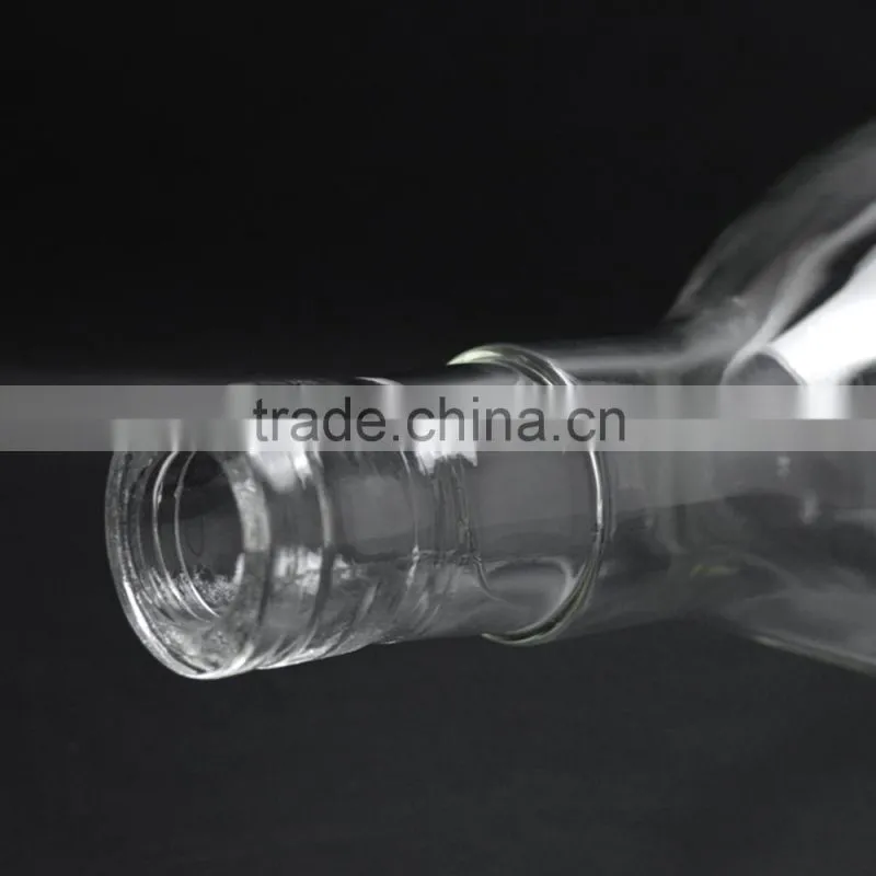 Crystal clear vodka bottle 500ml