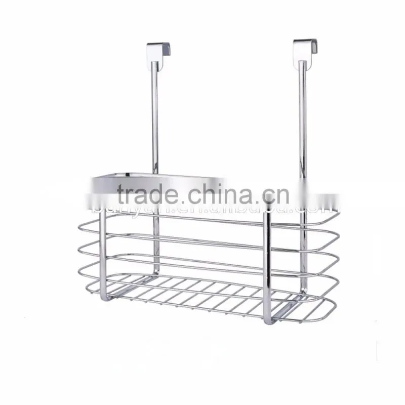Kitchen and Home Over the Cabinet Rectangle Iron Metal Wire Hanging Basket