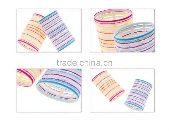 Supply fashion plastic hair roll small order
