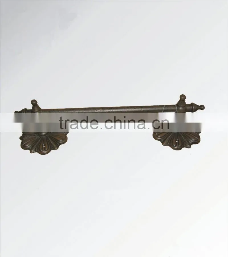 cast iron bathroom paper towel holder