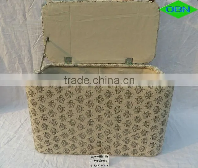 Large wooden storage bench