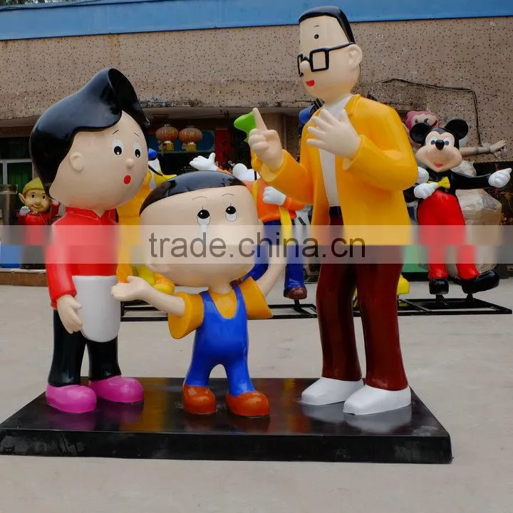 Fiberglass TV or movie cartoon character