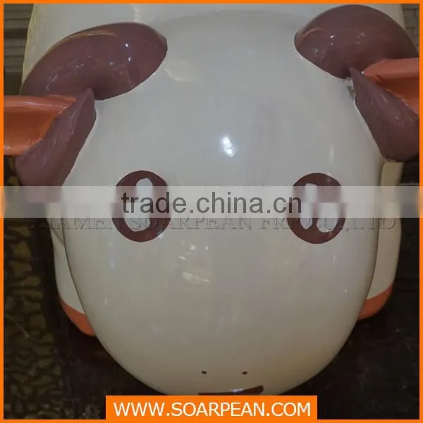 Commercila mall decoration fiberglass animal sheep sculpture