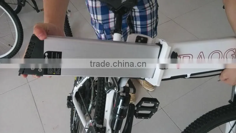 folding electric mountain bike