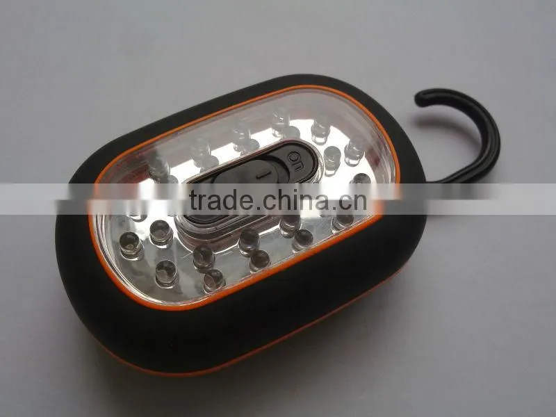 with aaa battery 24 super bright led mini portable work light with hook