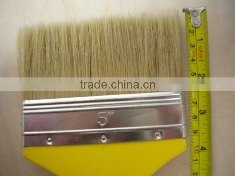 wooden handle paint brush