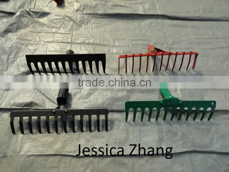 long handle garden rake types