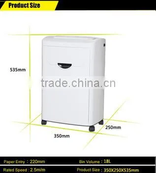 JP-3708MD mini office waste papershredder machine NEW ARRIVAL Smart