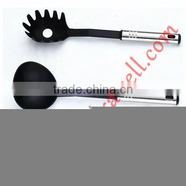 NY-1004 6 Pcs Nylon kitchen tool set with stand