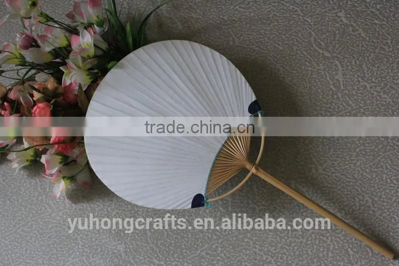 Hot selling bamboo Japanese hand fan for promotion