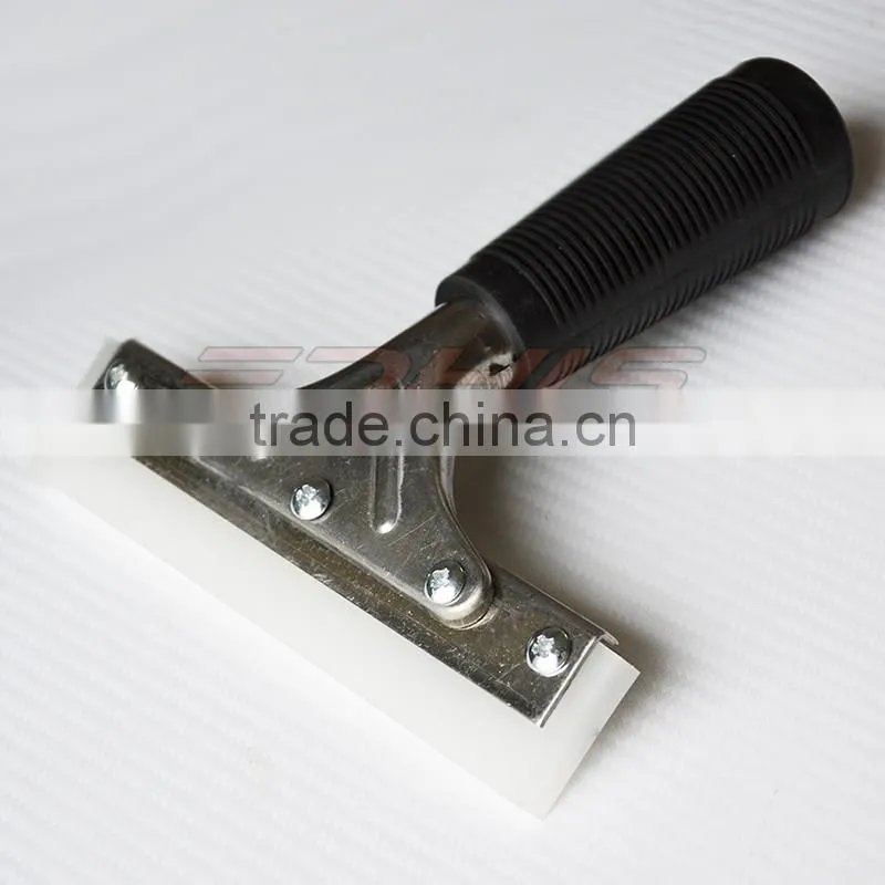 6 inch white rubber squeegee/squeegee/silicone window squeegee