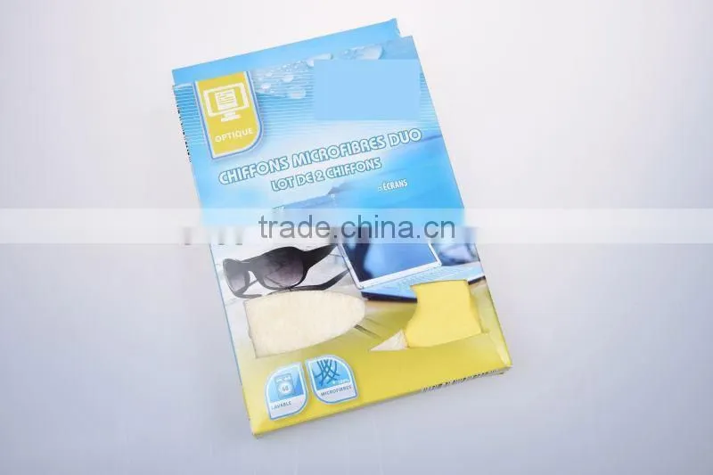 superb for glass&lens cleaning/cleaning cloth microfiber