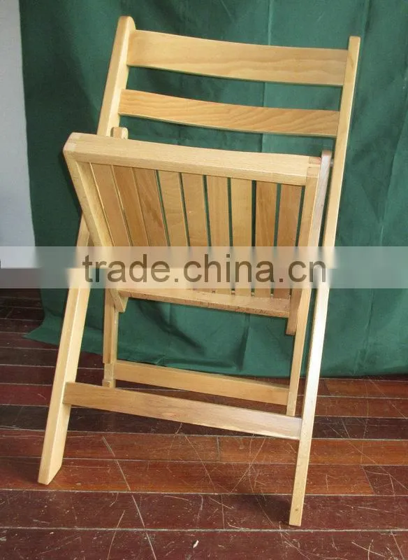 2015 new style wood slat folding chair relax folding chair
