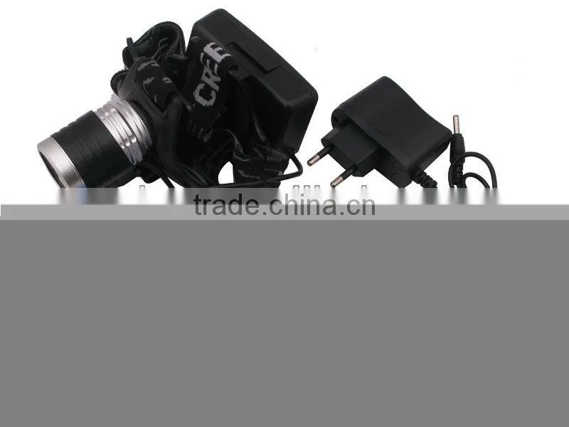 LL-6631 XML-XPE LED 3-Mode 1800LM High Powerful Rechargeable LED Headlamp