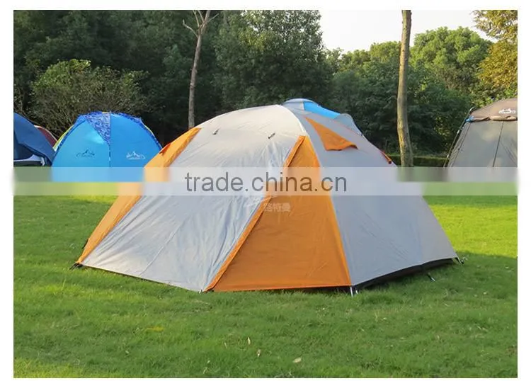Aluminium Pole Two Layer 2 Person Camping Tent