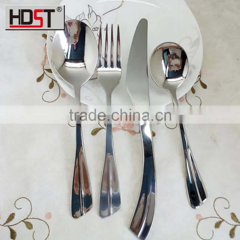 German stainless steel cutlery restaurant good quality 30pcs kinds of flatware set