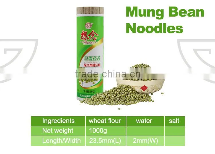 Xiang Nian Brand Wholesale Instant Dried Noodles 1000g Mung Bean Noodle