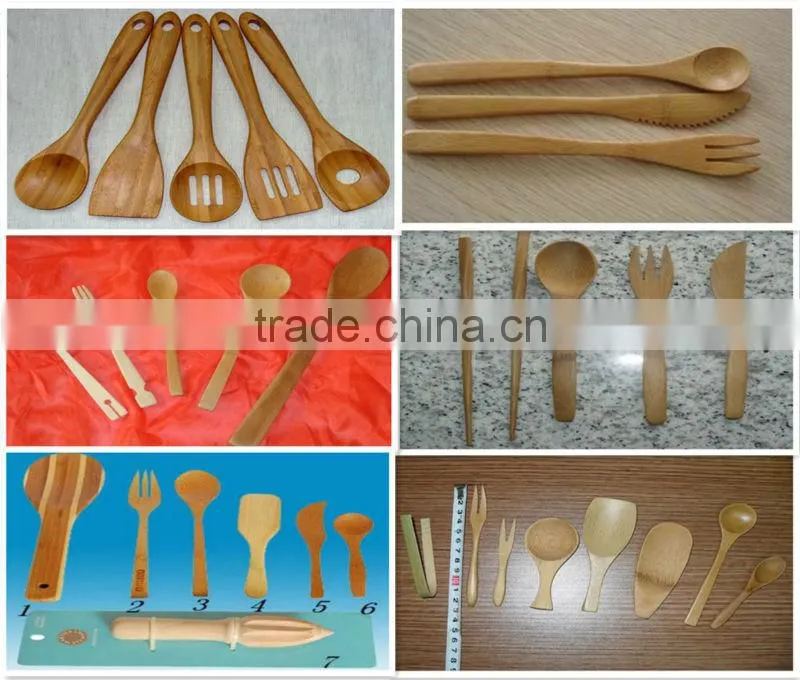 Eco-friendly Bamboo Logo Engraved Spoon