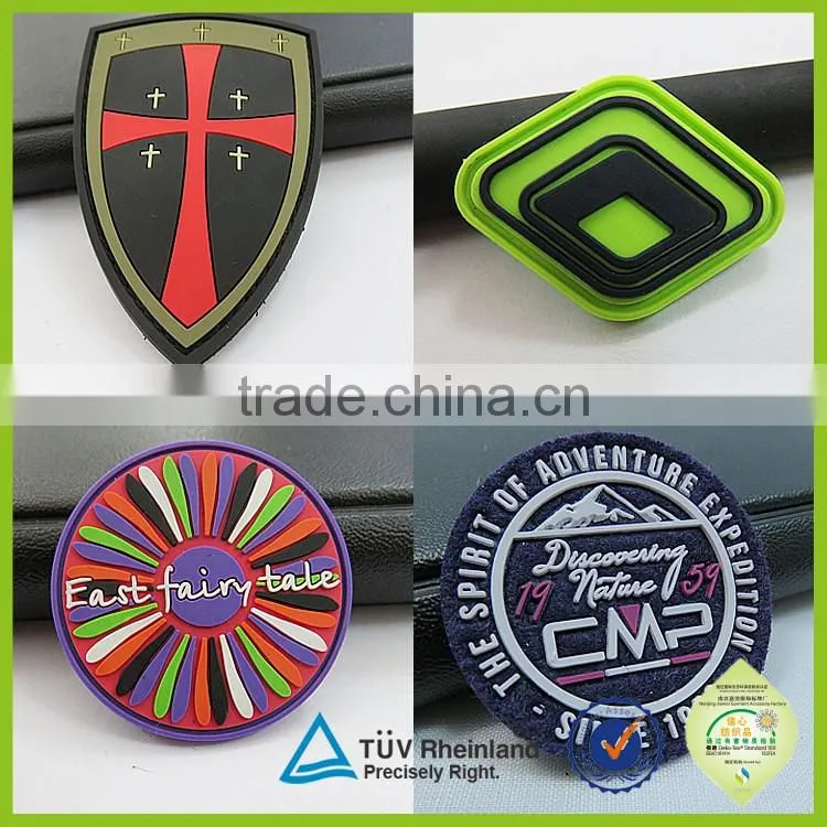 Wholesale custom Rubik's cube shape patch iron on clothing