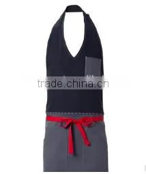 Wash-wear coffee shop aprons Workwear Uniform 2017 New Arrival Barber Aprons New Design