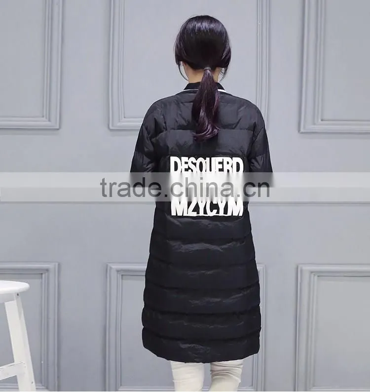 OEM service winter women ultra light down jacket women jacket winter 2016