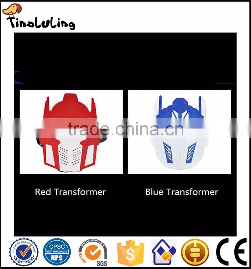The new masquerade masks children cartoon Transformers mask