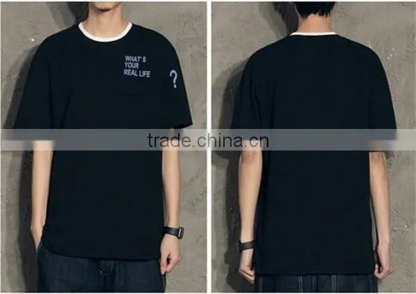 Bulk wholesale custom t shirt printed organic t-shirts