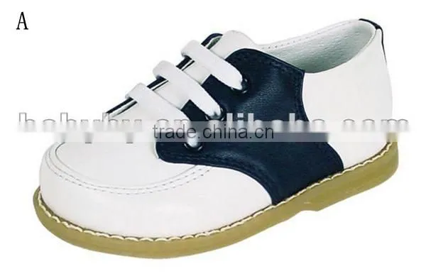 China Wholesale kids Italian brand handmade leather shoes