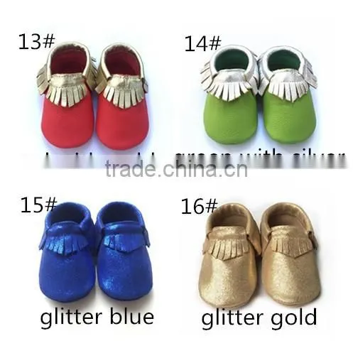 American flag design for Independence Day baby moccasins shoes