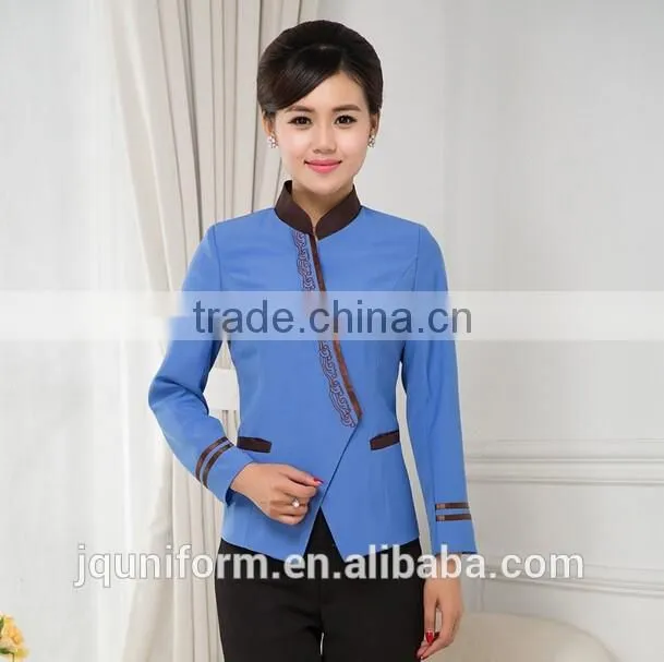custom factory direct sale wholesale western hotel supply, hotel housekeeping uniforms