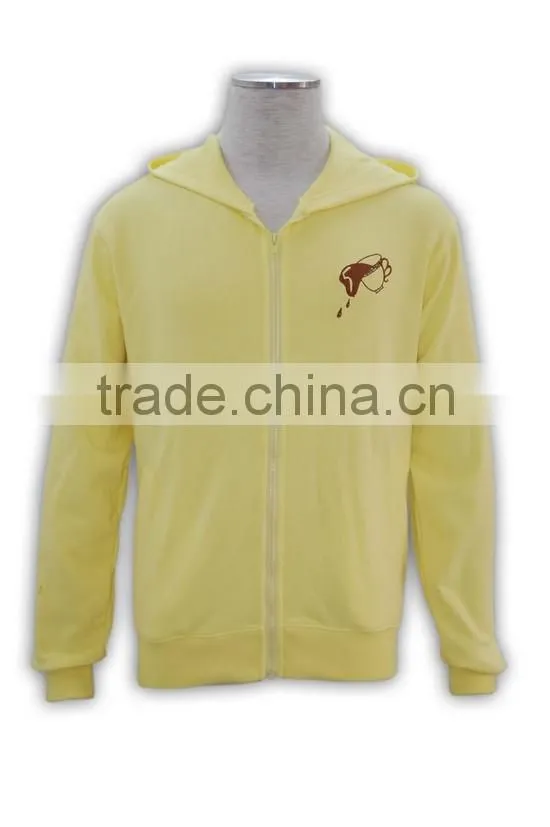 Hot sell good quality wholesale promotional cute bright colored thin hoodie